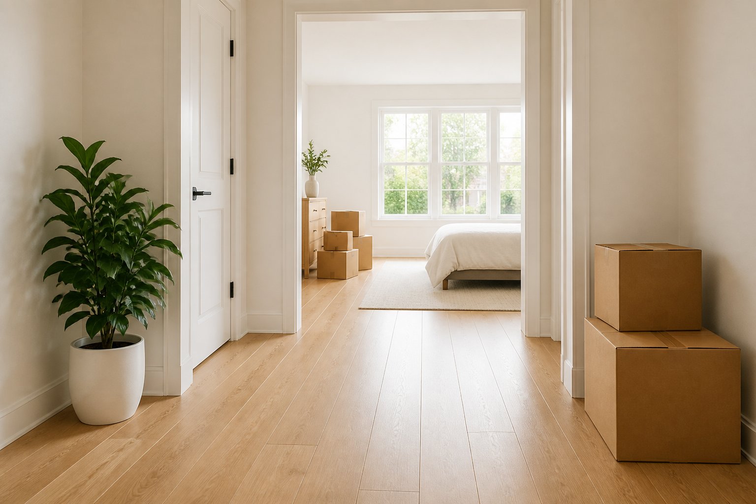 Move-in ready home interior